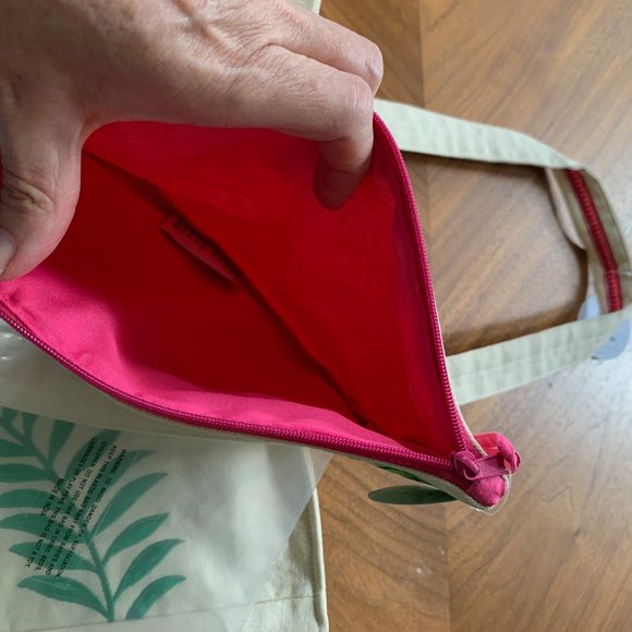 Lot of 3 Tropics Tote Bag pouch and Luggage tag by Izzy and Oliver - Picture 9 of 15